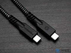 کابل شارژ سریع و انتقال داده تایپ سی انرژیا Energea Fibratough Cable Type-C to Type-C PD Fast Charge 1M