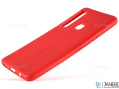 قاب ژله ای طرح چرم سامسونگ Auto Focus Jelly Case Samsung Galaxy A9 2018
