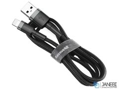 کابل شارژ سریع و انتقال داده لایتنینگ بیسوس Baseus Cafule Lightning Cable 1m 2.4A