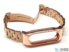 بند فلزی دستبند شیائومی Xiaomi Metal Mi Band 2 Metal Strap