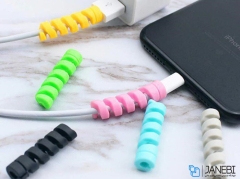 محافظ کابل سیلیکونی Silicone Cable Protector