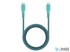 کابل شارژ و انتقال داده تایپ سی انرژیا Energea Fibratough Cable Type-C to Type-C Fast Charge 1.5M