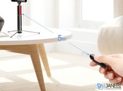 سه پایه و مونوپاد گوشی بیسوس Baseus Bluetooth Selfie Stick
