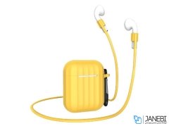 کاور محافظ و بند ایرپاد Dirose Silicone Case Airpods