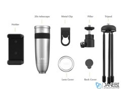 لنز تلسکوپی گوشی موبایل لی کیو آی با سه پایه Lieqi LQ-181 Telescope Mobile Camera Lens with Tripod