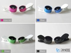 لنز فیش آی و واید ماکرو گوشی موبایل لی کیو آی Lieqi F-516 Wide Angle & Macro & Fisheye Lens