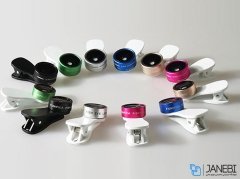 لنز فیش آی و واید ماکرو گوشی موبایل لی کیو آی Lieqi F-516 Wide Angle & Macro & Fisheye Lens
