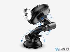 پایه نگهدارنده هوشمند و شارژر وایرلس توتودیزاین Totu Design CACW-037 Star Lord series 2 Wireless Charger Car Mount