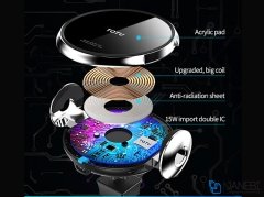پایه نگهدارنده هوشمند و شارژر وایرلس توتودیزاین Totu Design CACW-037 Star Lord series 2 Wireless Charger Car Mount