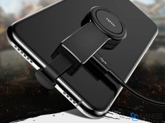 مبدل لایتنینگ و حلقه نگهدارنده آهن ربایی توتو Totu EAUC-17 Ring Holder Audio Converter