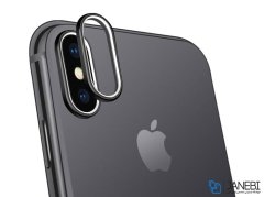 محافظ لنز و سوزن سیمکارت آیفون Coteetci Apple iphone X Camera Protection Ring