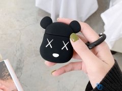 کاور محافظ سیلیکونی ایرپاد طرح خرس Bear Silicone Case Apple Airpods