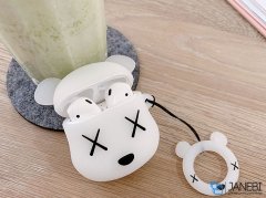 کاور محافظ سیلیکونی ایرپاد طرح خرس Bear Silicone Case Apple Airpods