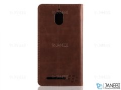 کیف طرح چرم بلک بری BlackBerry Aurora Leather Cover