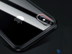 قاب مگنتی و محافظ صفحه شیشه ای آیفون Glass Magnetic 360 Case Apple iPhone X/XS