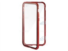 قاب مگنتی و محافظ صفحه شیشه ای آیفون Glass Magnetic 360 Case Apple iPhone 7/8