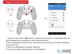 دسته بازی موبایل Ipega PG-9099 Wireless Gamepad