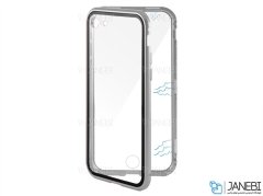 قاب مگنتی و محافظ صفحه شیشه ای آیفون Glass Magnetic 360 Case Apple iPhone 7/8