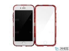 قاب مگنتی و محافظ صفحه شیشه ای آیفون Glass Magnetic 360 Case Apple iPhone 6/6S