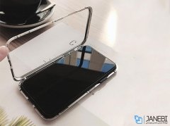 قاب مگنتی و محافظ صفحه شیشه ای آیفون Glass Magnetic 360 Case Apple iPhone XS Max