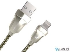 کابل شارژ و انتقال داده لایتنینگ باوین Bavin CB087 Lightning Cable 1m