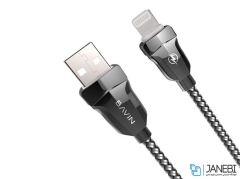 کابل شارژ و انتقال داده لایتنینگ باوین Bavin CB087 Lightning Cable 1m