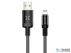کابل لایتنینگ یوسامز Usams U16 Volume Control Led Lightning Cable 1m