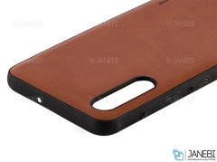 قاب طرح چرم سامسونگ Huanmin Leather Case Samsung Galaxy A70