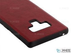 قاب طرح چرم سامسونگ Huanmin Leather Case Samsung Galaxy Note 9