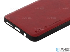قاب طرح چرم سامسونگ Huanmin Leather Case Samsung Galaxy A30