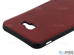 قاب طرح چرم سامسونگ Huanmin Leather Case Samsung Galaxy A7 2017