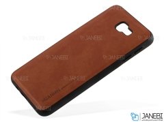 قاب طرح چرم سامسونگ Huanmin Leather Case Samsung Galaxy J7 Prime
