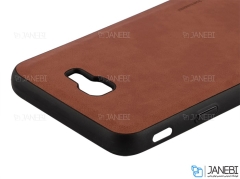 قاب طرح چرم سامسونگ Huanmin Leather Case Samsung Galaxy J7 Prime
