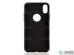قاب طرح چرم آیفون Huanmin Leather Case Apple iPhone X/XS