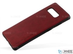 قاب طرح چرم سامسونگ Huanmin Leather Case Samsung Galaxy S10e