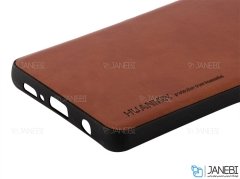 قاب طرح چرم سامسونگ Huanmin Leather Case Samsung Galaxy S10e