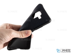 قاب طرح چرم سامسونگ Huanmin Leather Case Samsung Galaxy A6 Plus 2018