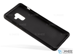 قاب طرح چرم سامسونگ Huanmin Leather Case Samsung Galaxy A6 Plus 2018