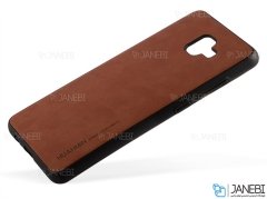 قاب طرح چرم سامسونگ Huanmin Leather Case Samsung Galaxy J6 Plus