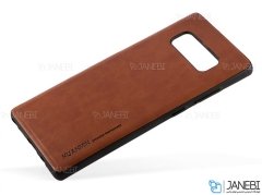 قاب طرح چرم سامسونگ Huanmin Leather Case Samsung Galaxy Note 8