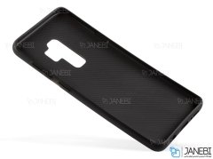 قاب طرح چرم سامسونگ Huanmin Leather Case Samsung Galaxy S9 Plus
