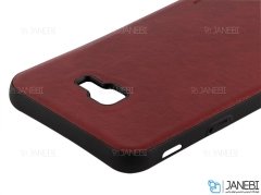 قاب طرح چرم سامسونگ Huanmin Leather Case Samsung Galaxy J4 Plus
