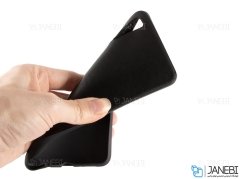 قاب طرح چرم سامسونگ Huanmin Leather Case Samsung Galaxy A7 2018
