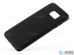 قاب طرح چرم سامسونگ Huanmin Leather Case Samsung Galaxy S7 Edge