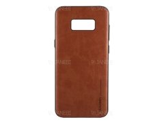 قاب طرح چرم سامسونگ Huanmin Leather Case Samsung Galaxy S8 Plus