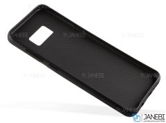 قاب طرح چرم سامسونگ Huanmin Leather Case Samsung Galaxy S8 Plus