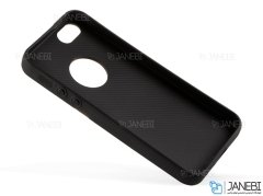 قاب طرح چرم آیفون Huanmin Leather Case Apple iPhone 5/5S