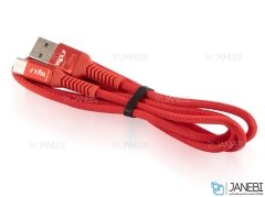کابل شارژ و انتقال داده تایپ سی Wolf Type-C Cable 1m