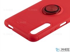 قاب ژله ای حلقه دار هواوی Becation Finger Ring Case Huawei Honor 9X