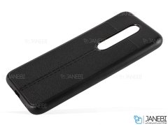 قاب ژله ای طرح چرم نوکیا Auto Focus Jelly Case Nokia 6.1 Plus /Nokia X6